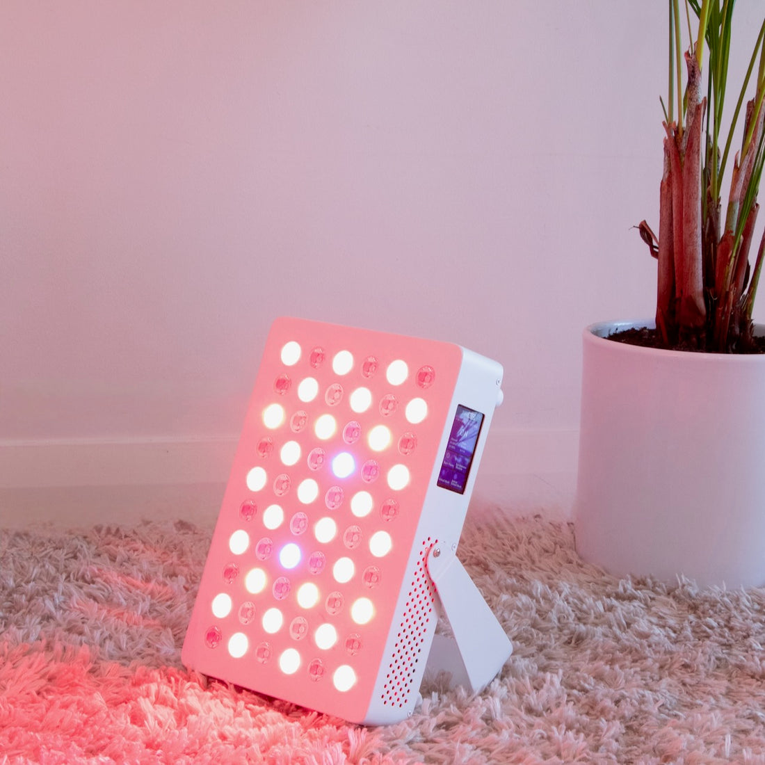 Piri Origin Pro | Red Light Therapy Panel with Pulsing - White